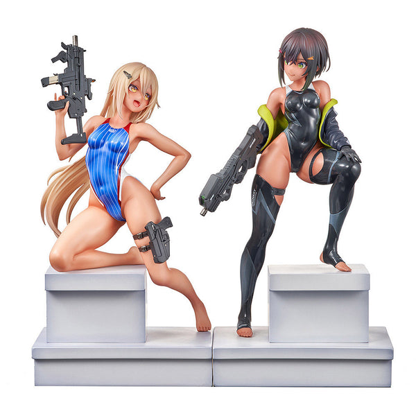 Arms Note Swim Team Bucho-chan and Kohai-chan Set 1/7 Figure