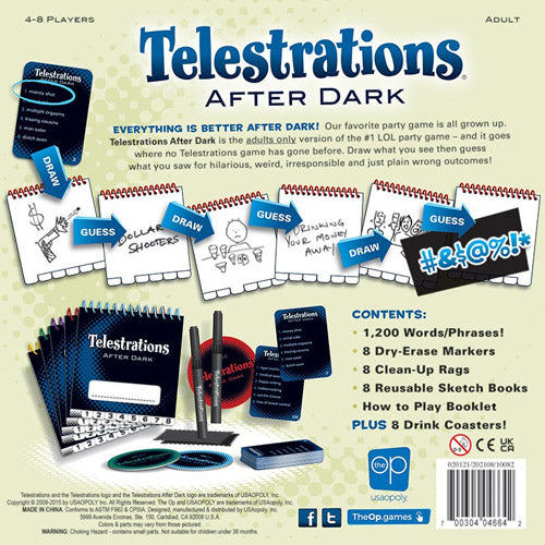 Telestrations After Dark (17+ Years) Party Game