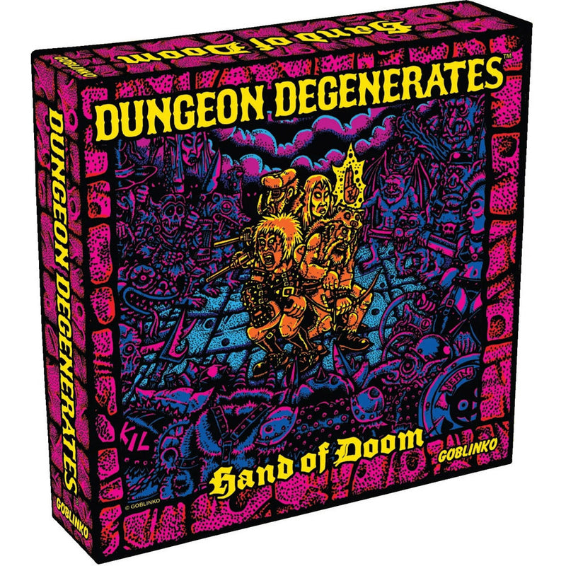 Dungeon Degenerates Hand of Doom Strategy Game