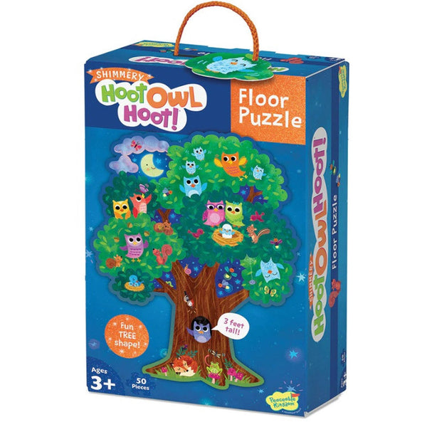 Hoot Owl Hoot 50-Piece Floor Puzzle