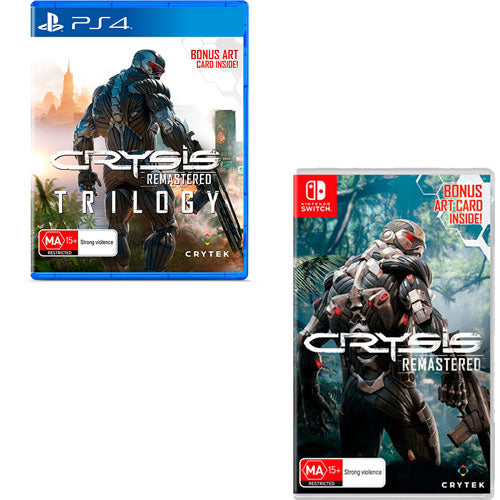 Crysis Remastered Trilogy Video Game