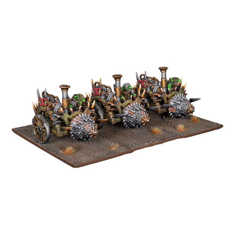 Kings of War Goblin Chariots /Mincer Mob Miniature