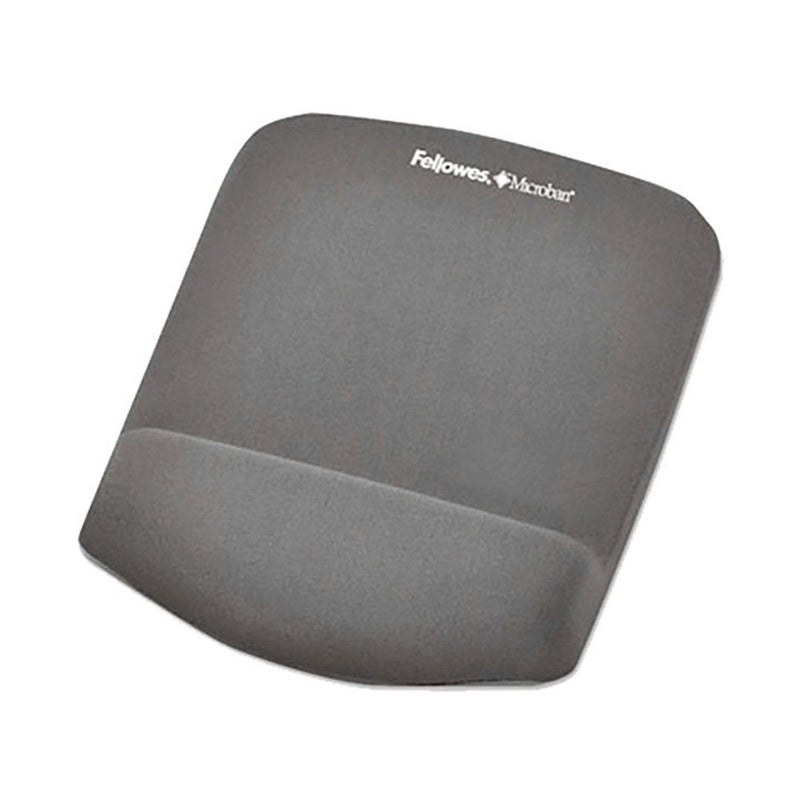 Fellowes Plushtouch Graphite Mouse Pad/Wrist Rest