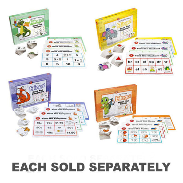 EC Learning Can Be Fun Bingo Game for Kids