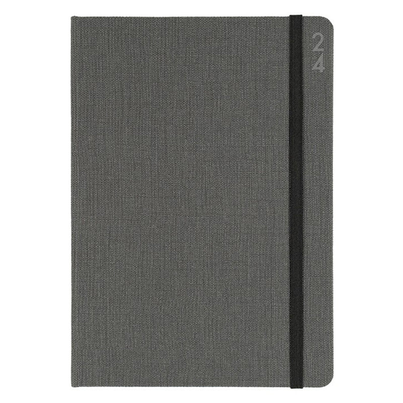 Debden Designer Textured Fabric A5 DTP 2024 Diary