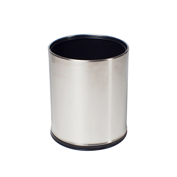 Compass Stainless Steel Round Bin 10L