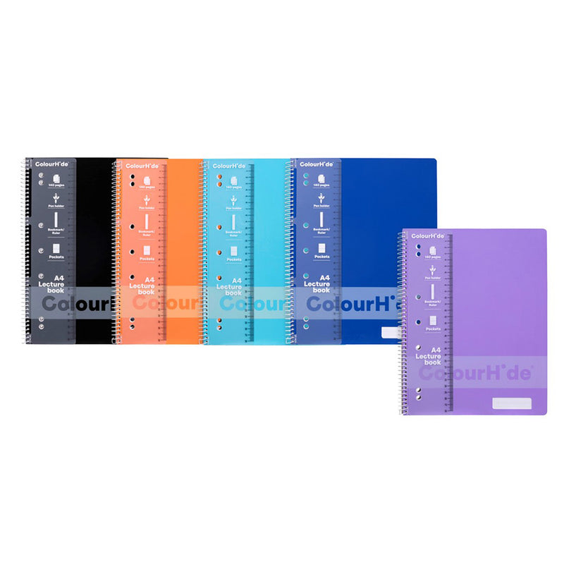 ColourHide A4 Lecture Notebook 140pg