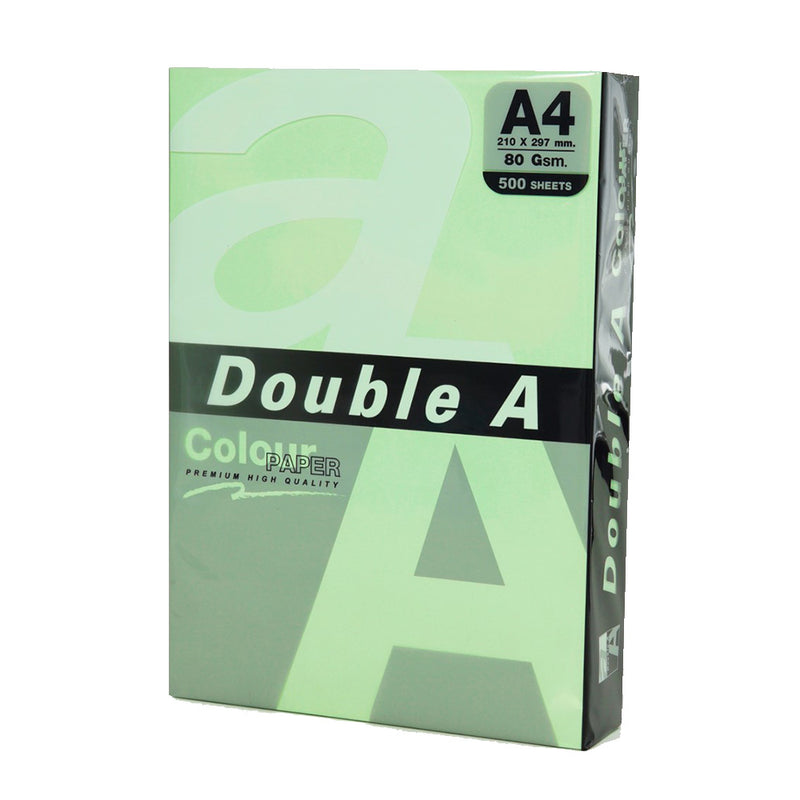 Double A A4 80gsm Pastel Colour Copy Paper 500pcs