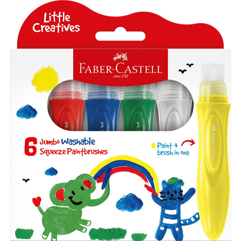 Faber-Castell Little Creatives Jumbo Squeezing Paint Brush