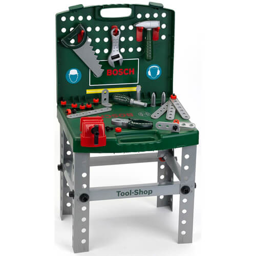 Bosch Toy Workbench Foldable in Case