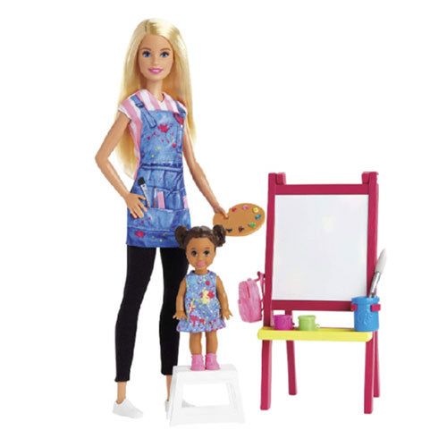 Barbie You Can Be Anything Art Teacher Blonde Doll