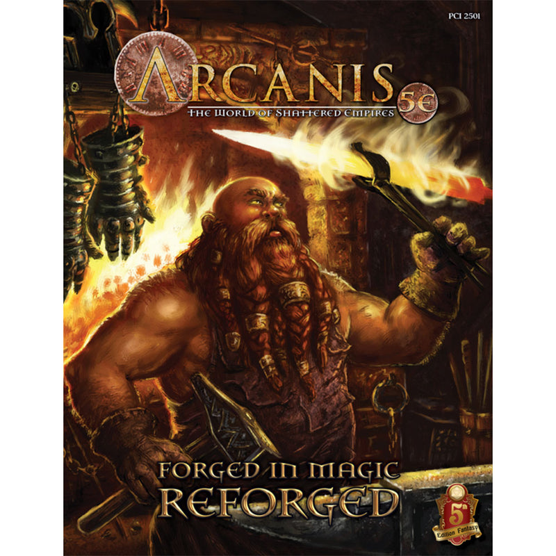 Arcanis Forged in Magic Reforged 5th Edition RPG