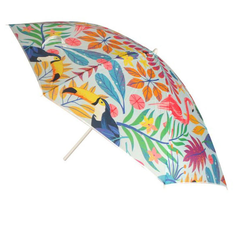 Printed Beach Umbrella 180cm