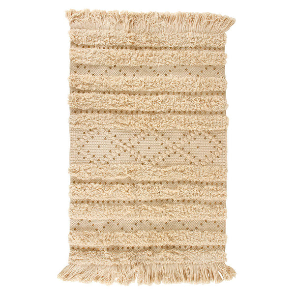 Clara Macrame Cotton Rug (90x60cm)