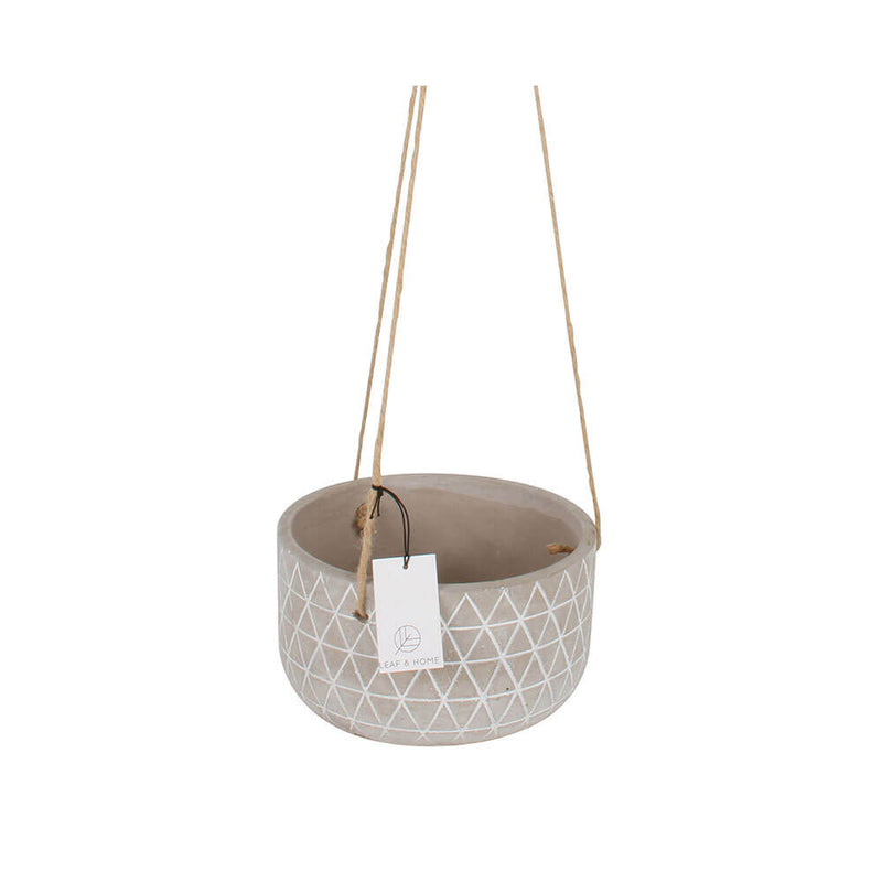 Destiny Hanging Cement Pot Planter