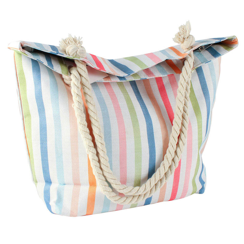 Beach Bag with Inner Zip (50x45x15cm)