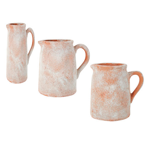 Noor Terracotta Dish Jug Vase