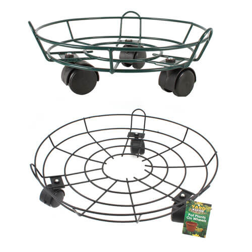 Plant Pot Stand On Wheels