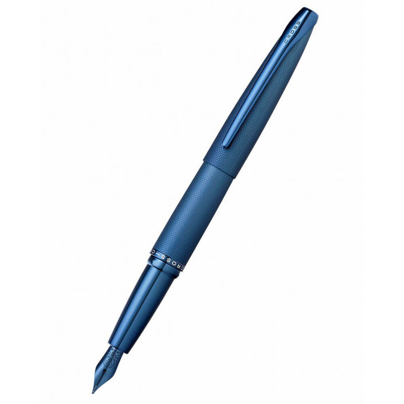 Cross ATX Sandblast Fountain Pen (Dark Blue)