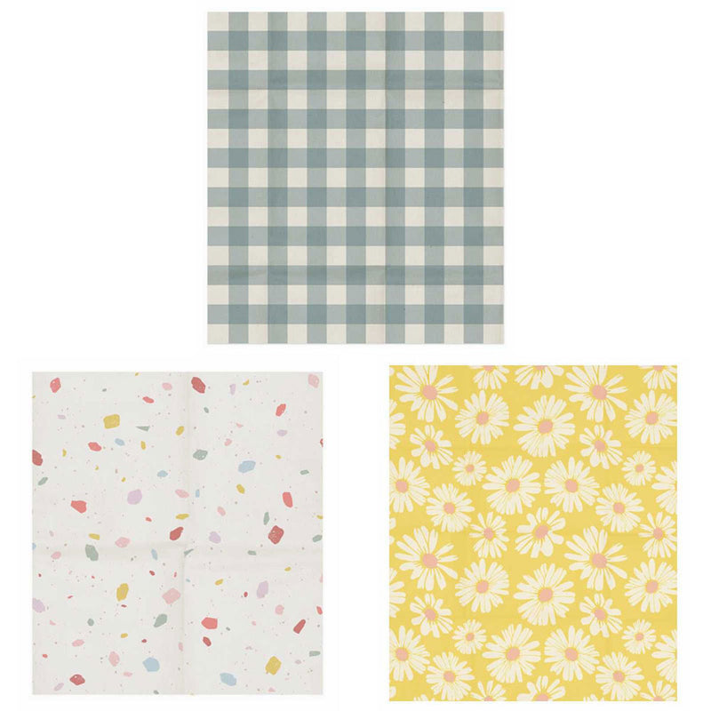 Beeswax Food Wrap (Set of 3)