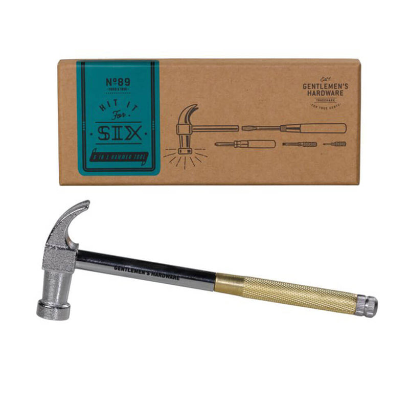 Gentlemen's Hardware Workshop 6-in-1 Hammer Multi-Tool