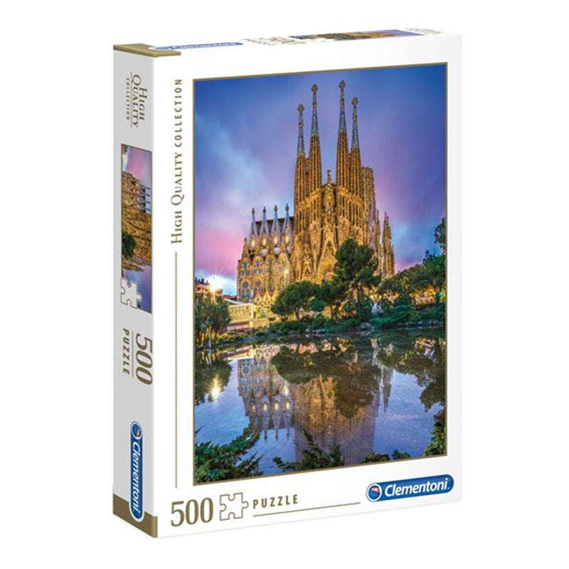 Clementoni Barcelona Sagrada Familia Jigsaw Puzzle 500pcs