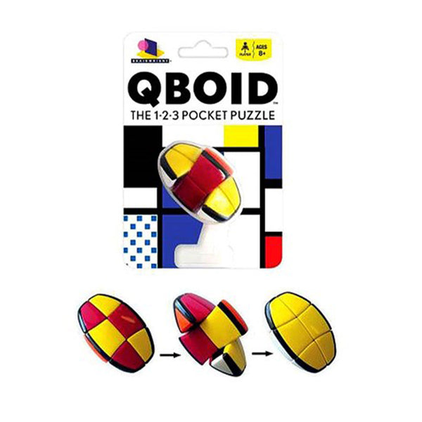 Brainwright Qboid: The 1-2-3 Pocket Puzzle