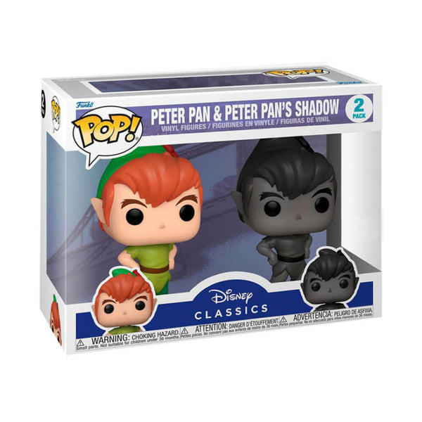 Peter Pan Peter Pan & Shadow US Exclusive Pop! 2-Pack