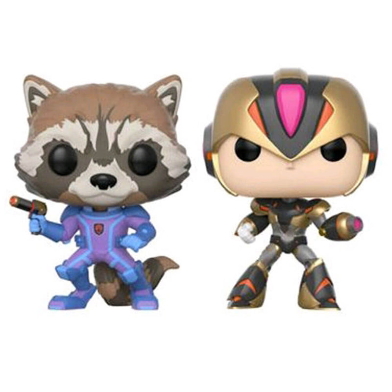 Marvel vs Capcom Infinite Rocket vs Mega Man X US Pop! 2 Pk