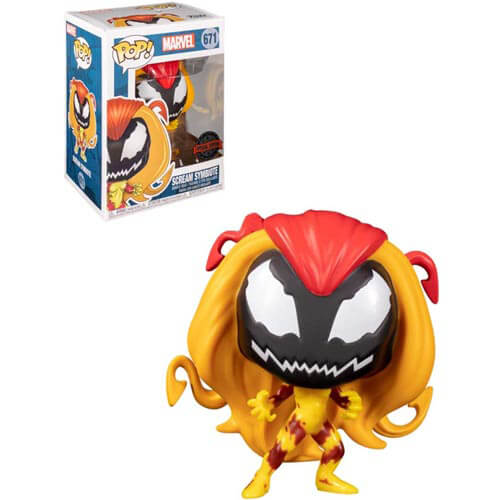 Spider-Man Scream Symbiote US Exclusive Pop! Vinyl