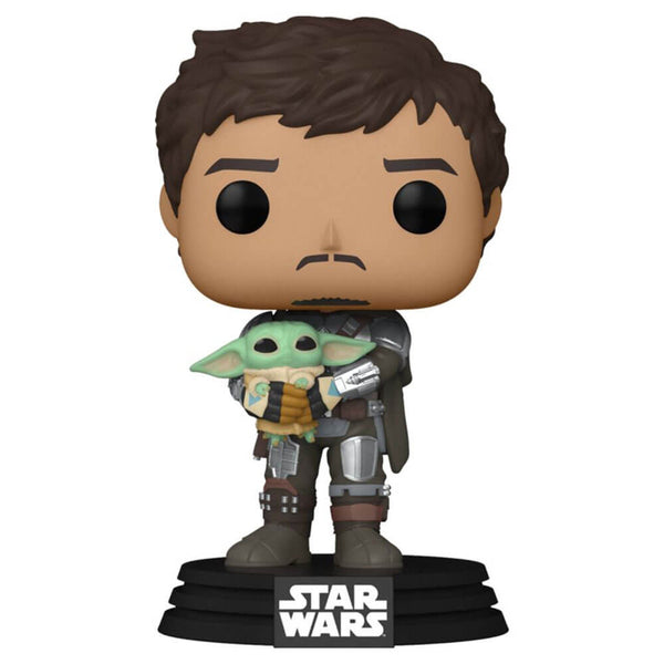 Star Wars: The Mandalorian Mandalorian with Grogu Pop! Vinyl