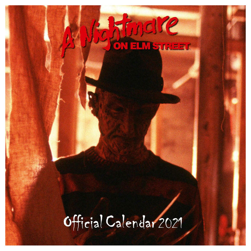 Nightmare on Elm Street 2021 Square Wall Calendar