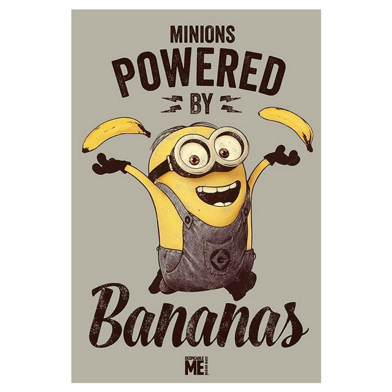 Despicable Me 2 Powered By Bananas Poster