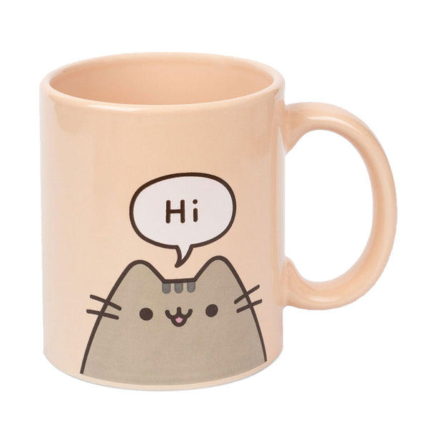 Pyramid Pusheen Hello/Goodbye Coffee Mug