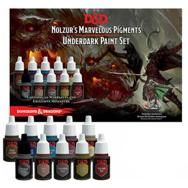 D&D Nolzurs Marvelous Pigments Underdark Paint Set