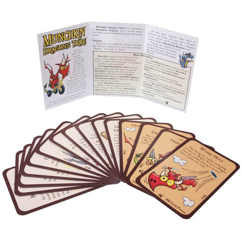 Munchkin Dragons Trike Card Game