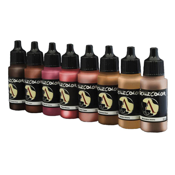 75 Scalecolor Metal n' Alchemy Copper Series Paint Set 17mL