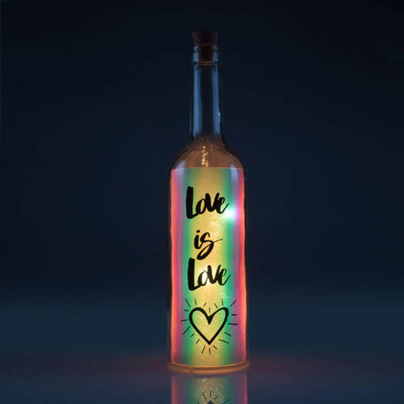 Iridescent Wishlight Bottle