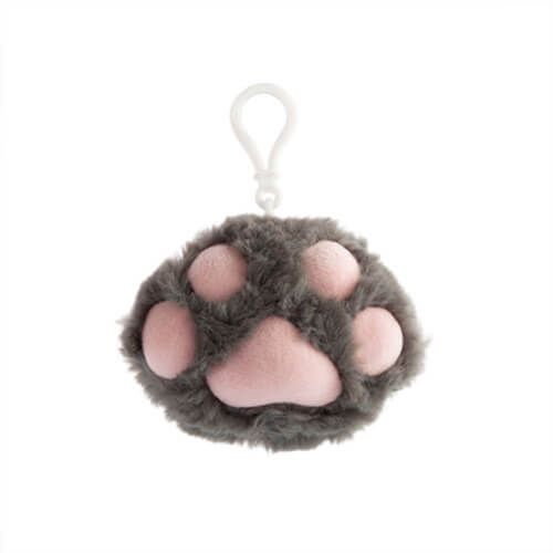 Furever Pets Cat Paw Plush Keychain