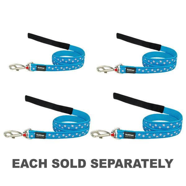 Star Dog Lead (Turquoise)