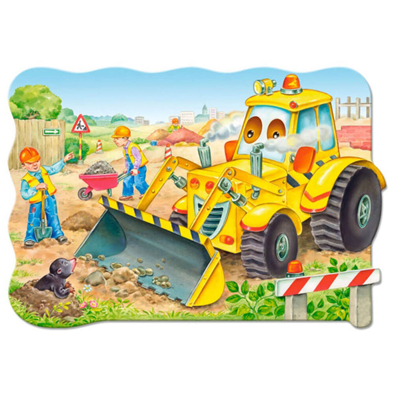 Castorland Bulldozer in Action Jigsaw Puzzle 35pcs