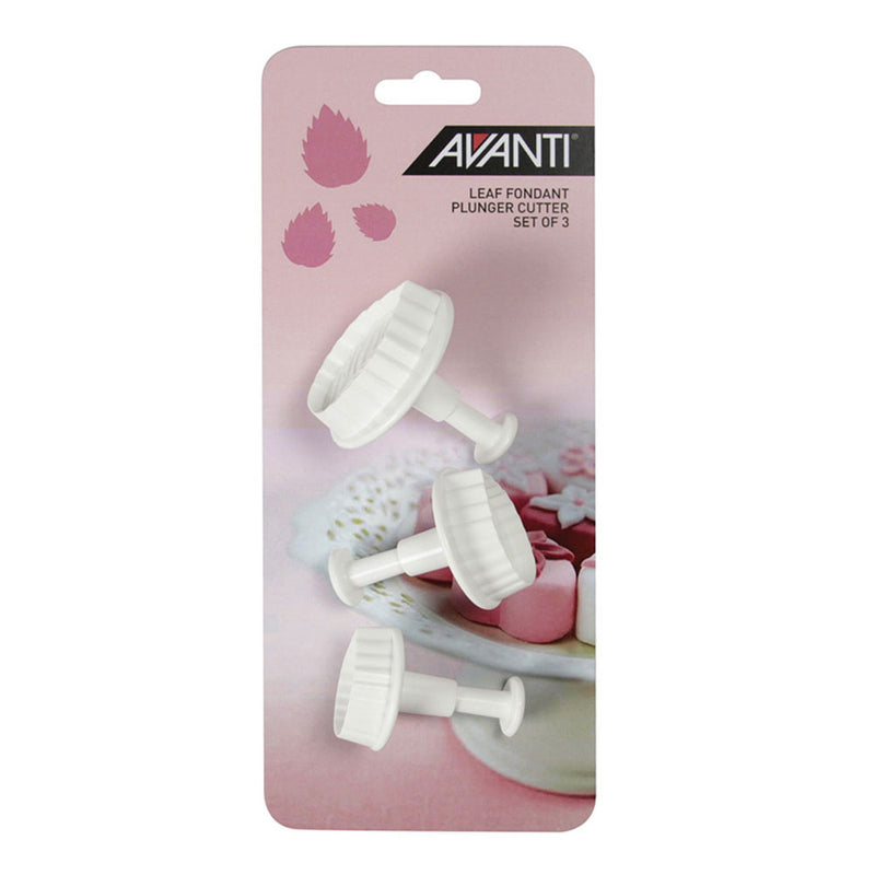 Avanti Fondant Plunger Cut Set (3pcs)