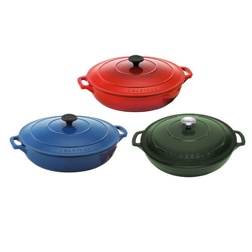 Chasseur Low Round Casserole (30cm/2.5L)