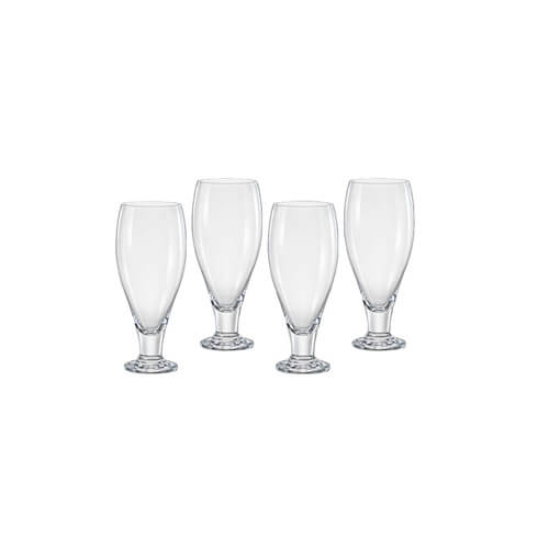 Bohemia Bar Beer Glass 380mL (Set of 4)