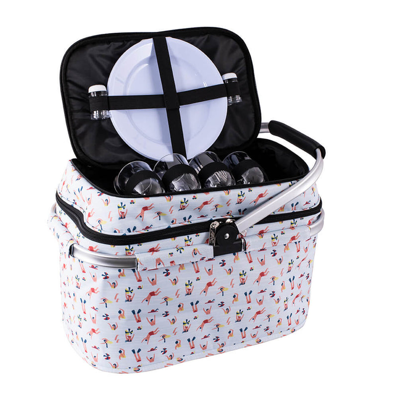 Avanti 4-Person Insulated Picnic Basket