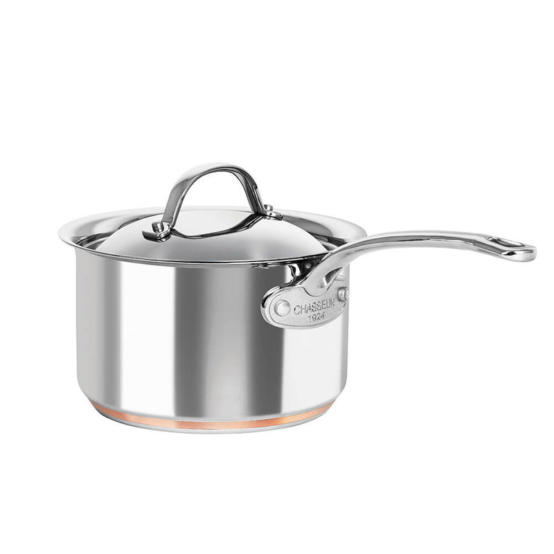 Chasseur Le Cuivre Saucepan with Lid