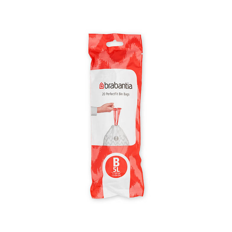 Brabantia Smartfix Pedal Bin Liner (20 Bags)