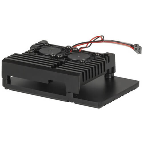 Heatsink Case with Dual Fan for Raspberry Pi 4