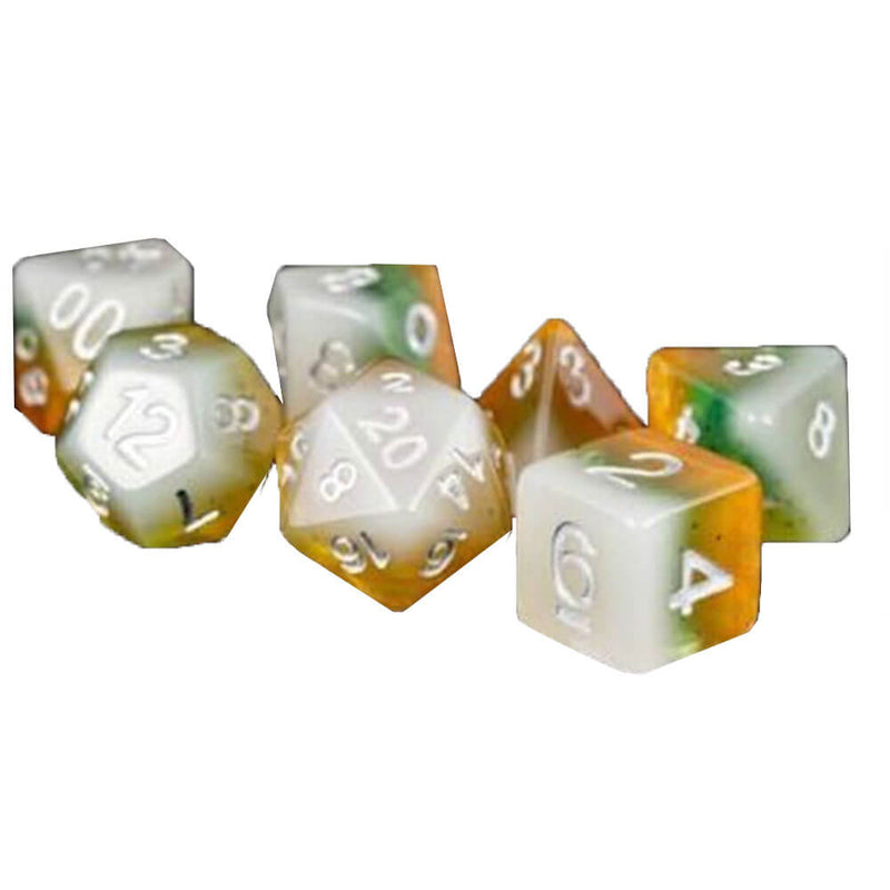 MDG Polyhedral Resin Dice Set