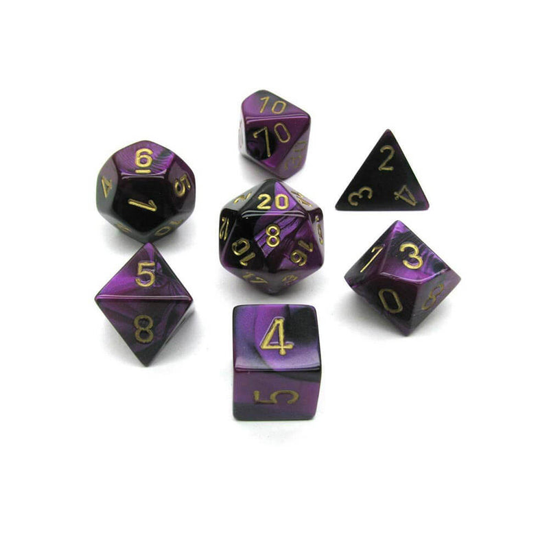 D7 Die Set Dice Gemini Poly (7 Dice)